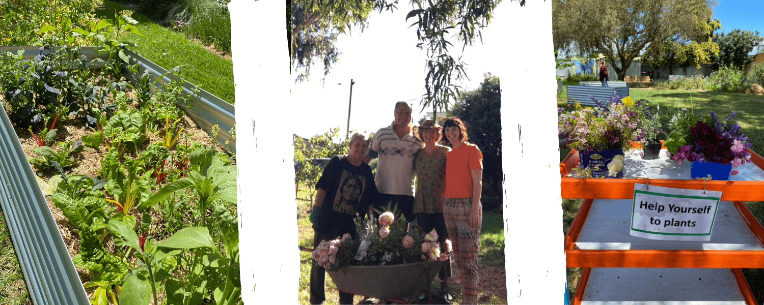 Oakland community garden with swap and share