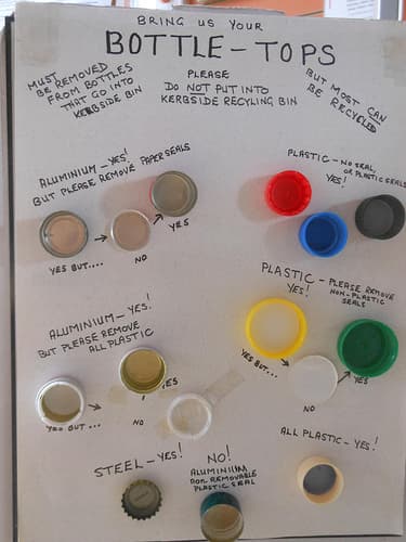 recycling display